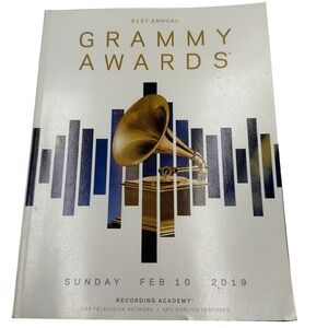 61st Annual Grammy Awards Official Program Book Feb 10 2019 Julio Iglesias Jonas